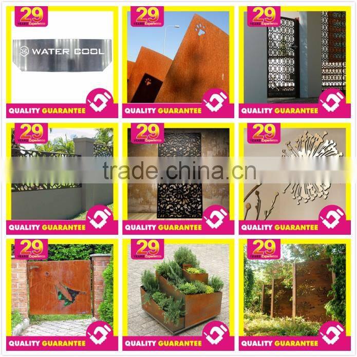 Customized Fabrication Service Corten Steel Wall Panel