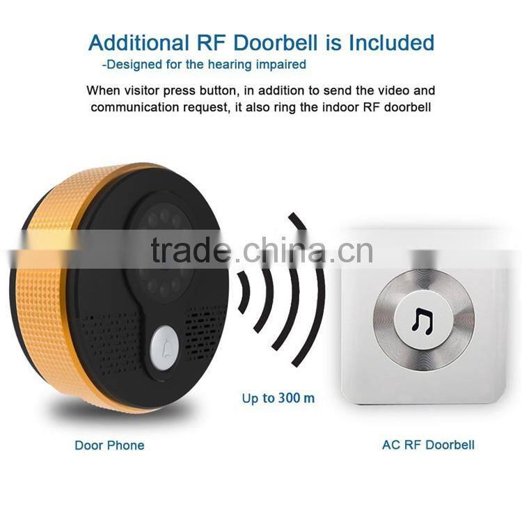 Forrinx Smart Wi-fi Enabled Video Camera Doorbell Kit