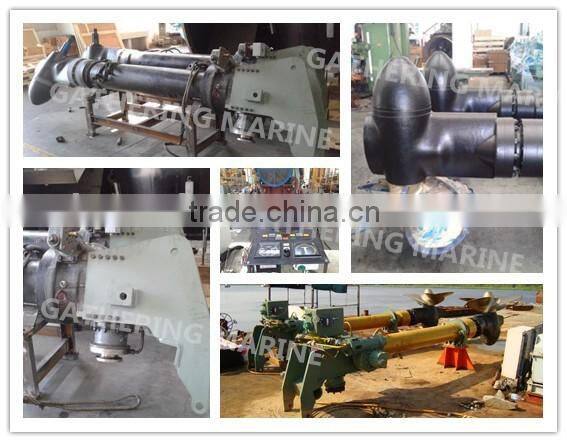 Deck installation marine copper rudder thruster/Azimuth thruster