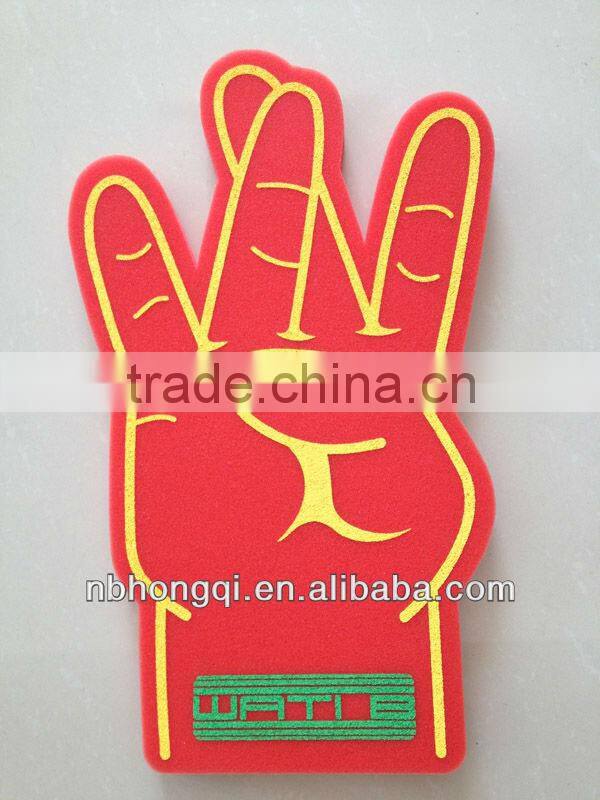 New design Thumb Party Rock Customized Cheering foam hand finger