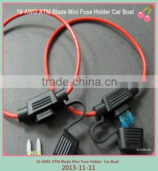 standard auto waterproof inline blade fuse holder