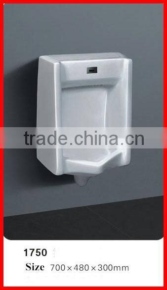 Hot selling ceramic sanitary ware sensor white urinal X-1750