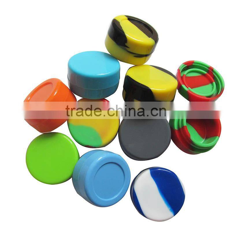 Silicone Wax Oil Container 5mL 32mm Containers Silicone Jars Wax Concentrate Wax Containers