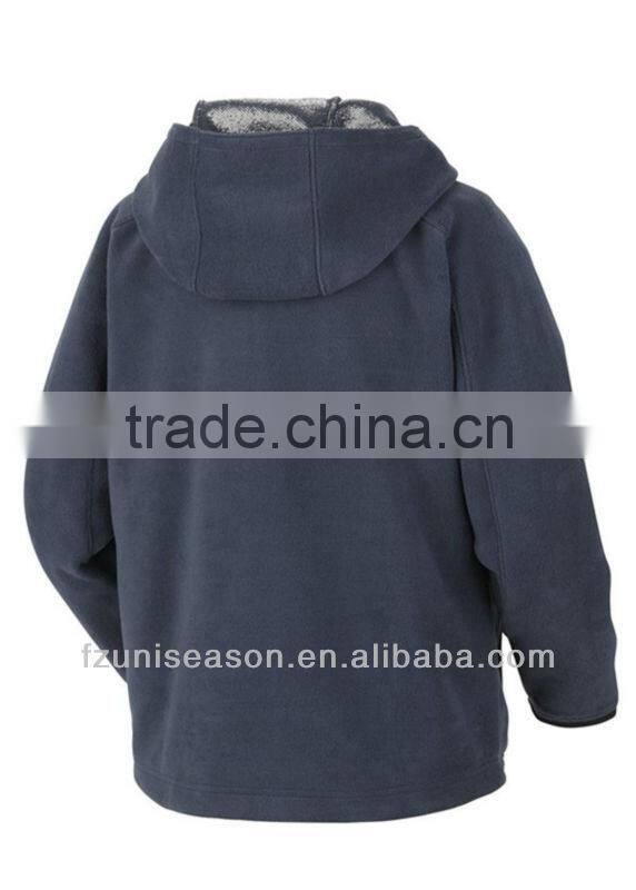 Boys Hooded Jacket in Black