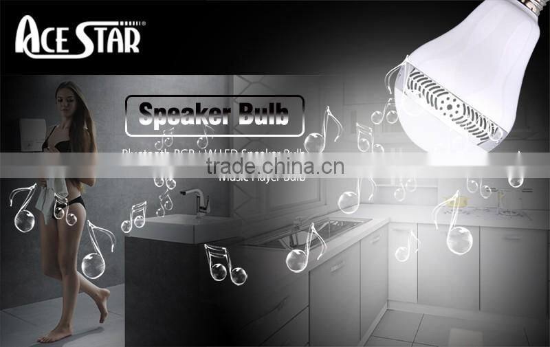 Speaker Music Player Bluetooth Sound Light Bulb