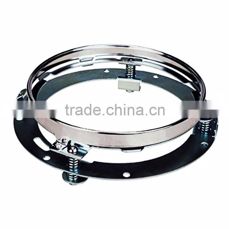 Mounting Bracket Ring 7 Inch Round Mount Brackets Motorcycle Adapter for Harley Davidso-n 7" LED Headlight