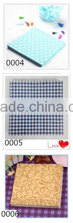 printed beautiful napkin soft virgin wood pulp paper 2ply new design