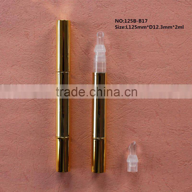 JY 2ml cosmetic twist pen for lip gloss,teeth whiting pen