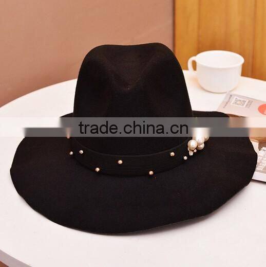 New arrival promotional 56-58cm felt hand made hat
