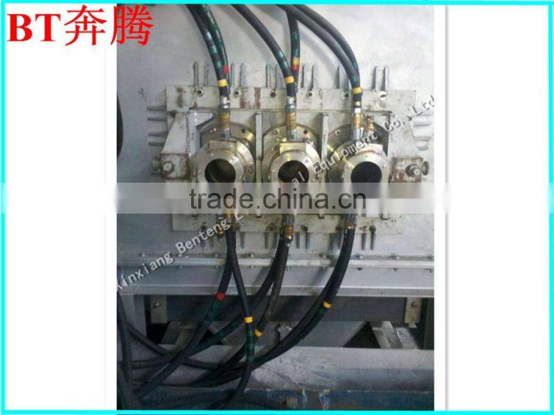 Horizontal copper/brass bar continuous casting machine