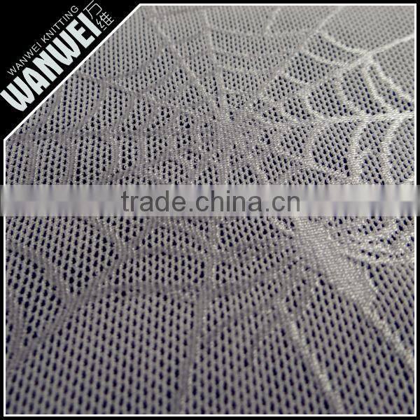 Smooth spider web new product elastic and bright nylon spandex lace fabric for different dress and skirts manufactur sellin 4024