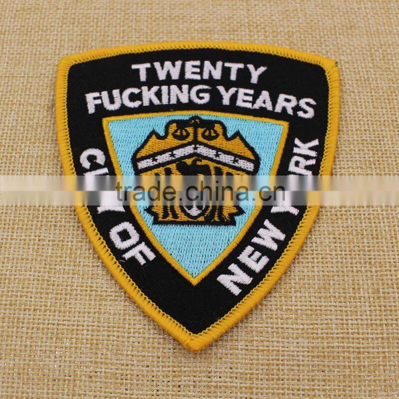 High Quality Custom Made Embroidery Patch