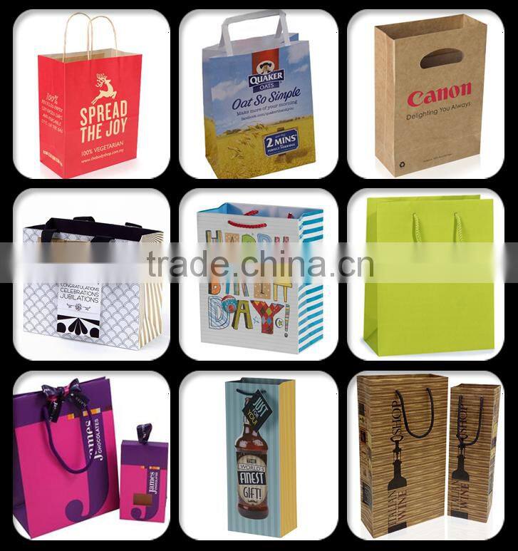 Factory supply cheap food grade paper popcorn bag popcorn box