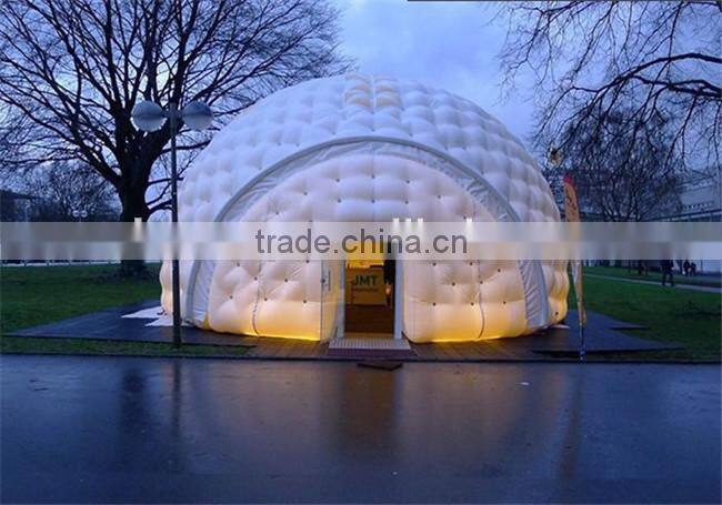 high quality inflatable tents export to Europe/semi-circular tent