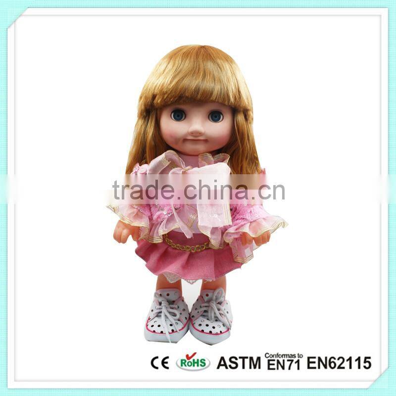 Toys Direct From China With Real Hair Beautiful Educational Doll Promotion Baby Doll