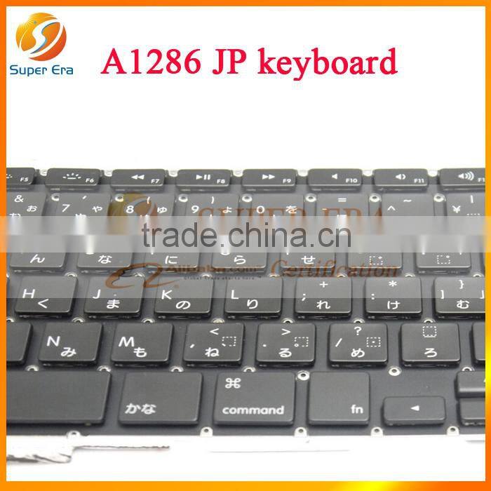original for Apple Macbook Pro 15" A1286 2009 2010 2011 2012 Japanese Keyboard & backlit