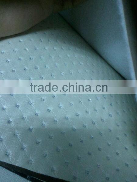 shinning synthetic pvc fancy leather for decoration