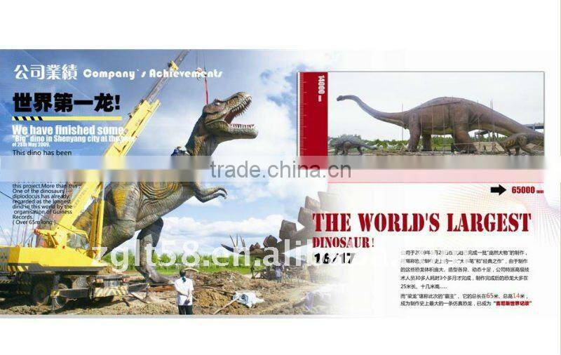 Amusement Park Animatronic Dinosaurs for Sale