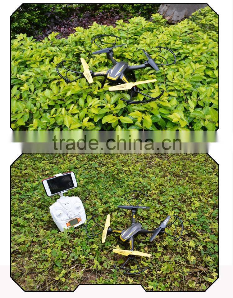 Mobile phone control 2.4G racing quadcopter fpv, fpv racing drone with camera and high set function