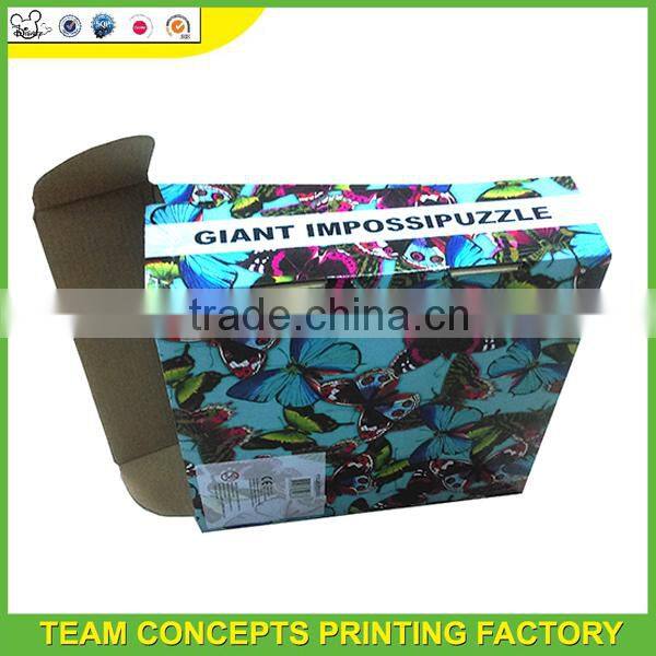 Custom butterfly jigsaw puzzle holder
