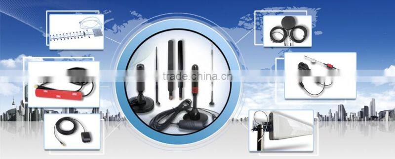 nickel plated SMA male white rubber 433mhz antenna