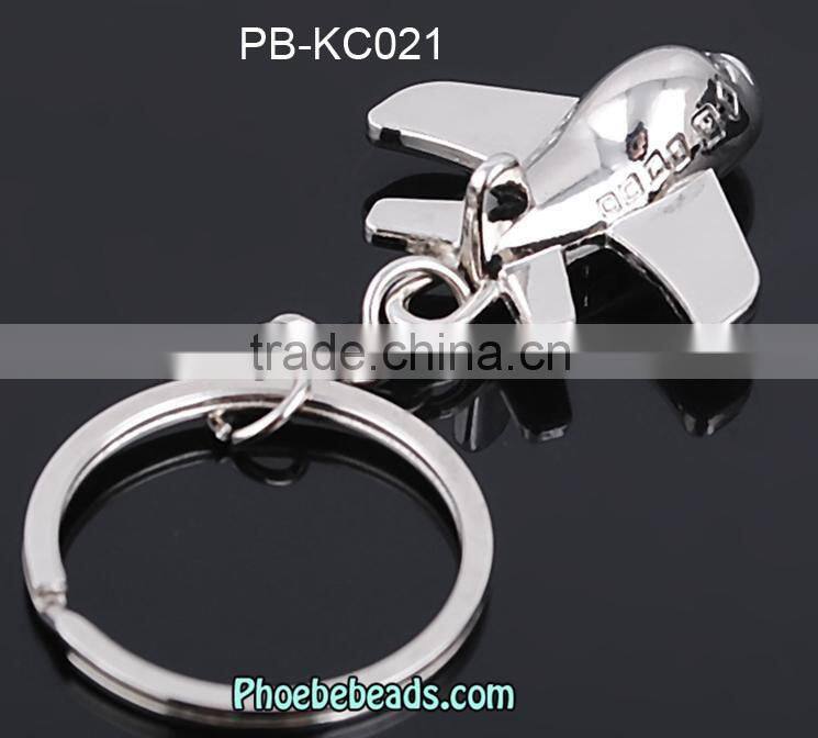Wholesale Fashion Design Crystal And Metal Mini Guitar Keychain PB-KC027