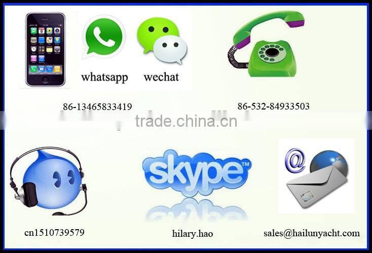 Fiberglass boats fishing boats rib 330 with outboard engine