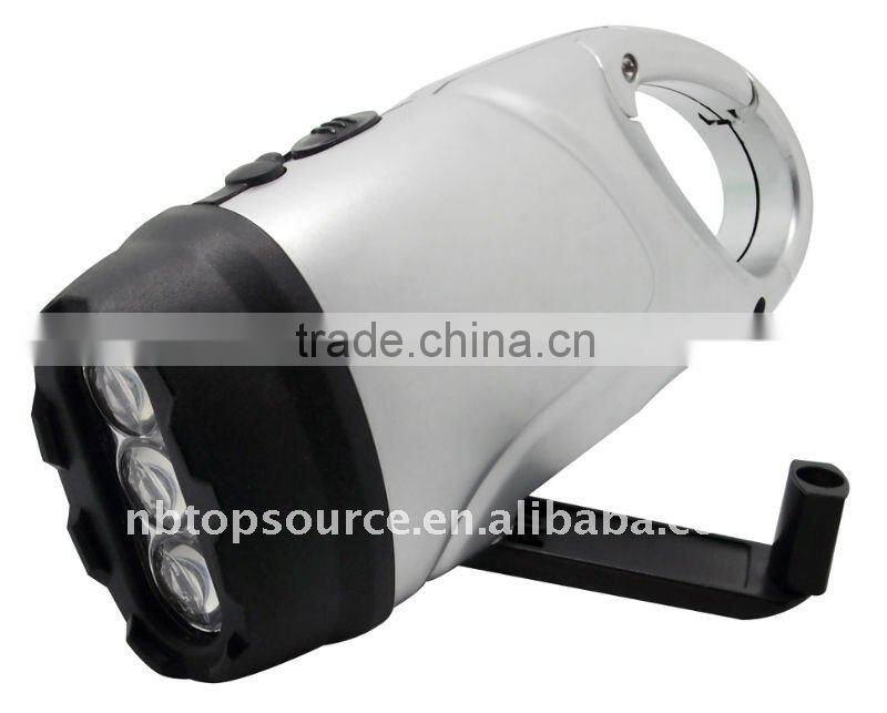 1W Dynamo Flashlight