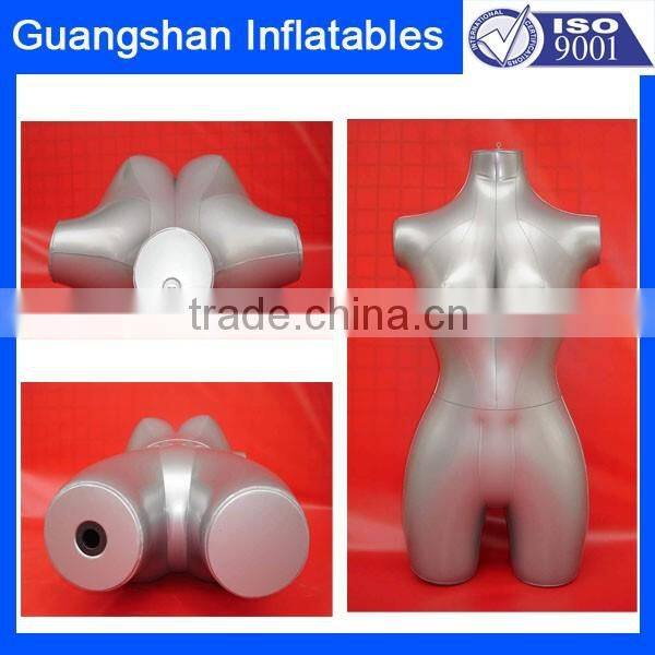display PVC inflatable modle for wamen clothes mannequin