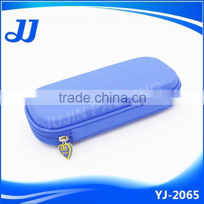 Hot Selling EVA zipper cartoon custom pencil case with compartments