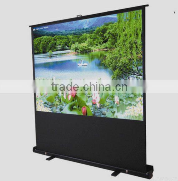 Extension Pole floor portable projector screen/projection screen