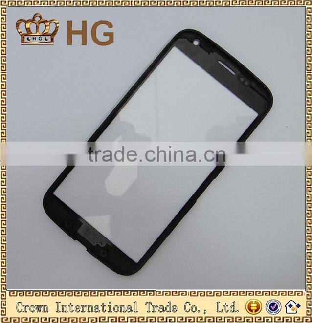 New Product Front Glass Len For Motorola Moto X Repair Part With Frame
