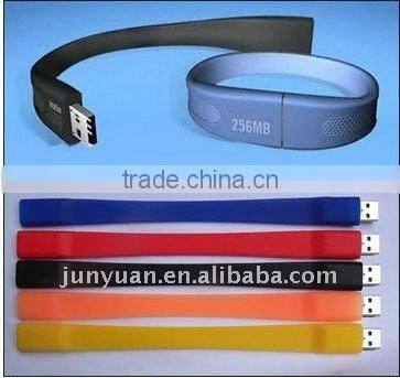 Factory hot sales bracelet usb memory stick