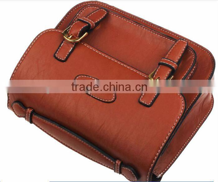Factory high quality classic stylish leather Camera Bag in Dongguan