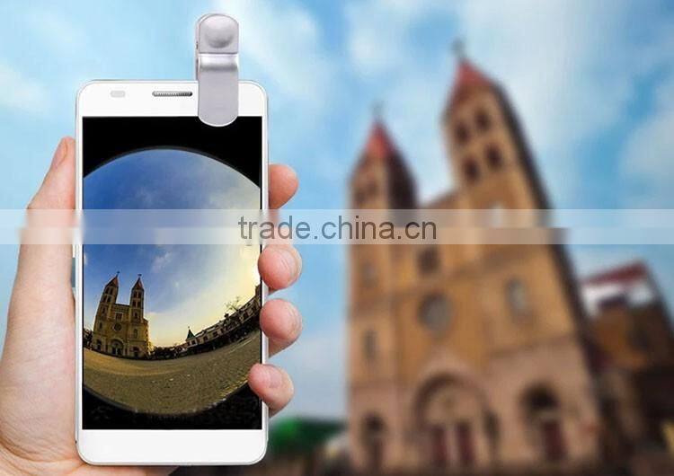 Fish eye universal 3 in 1 mobile phone chip lens fisheye wide angle macro camera for iphone 6s plus 5s/5 htc samsung S6 S5 S4