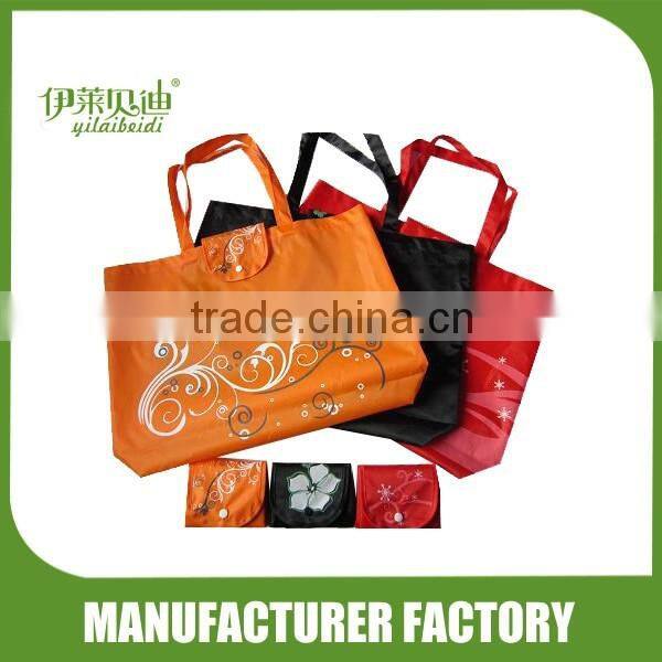 Polyester foldable shopping bag