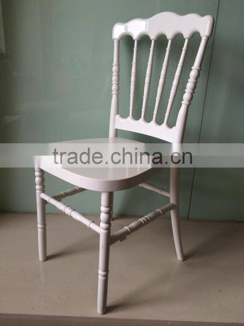 Resin Napopeon chair white napoleon chair