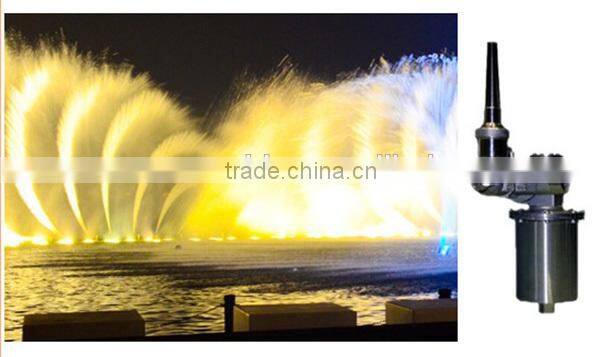 With AC24V led fountain waterproof light diameter 3m musical garden water wedding cake fountain