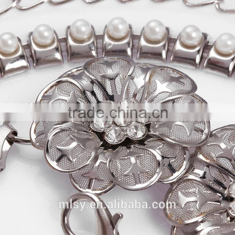 Fancy ladies diamond waist chain Brightness F1-80106