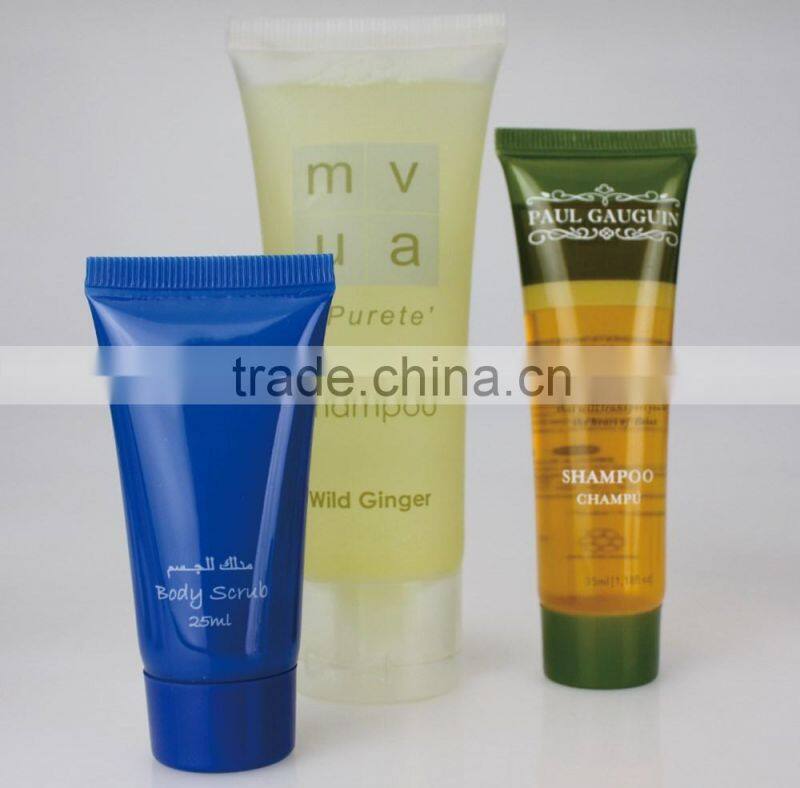 30ml cosmetic PE plastic tube with flip top cap