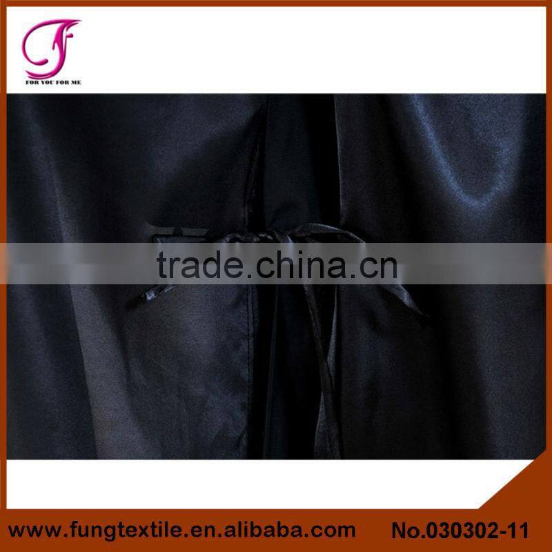 030302 New Style Plain Long Satin Robe