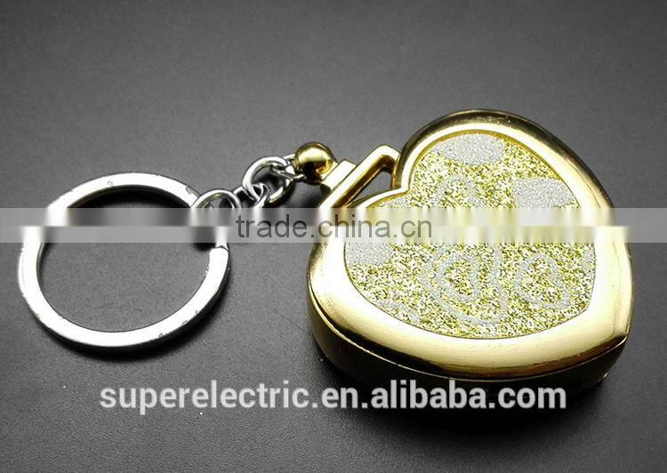 China lighter factories direct supply rechargeable electric lighter heart shape keychain cigarette lighters