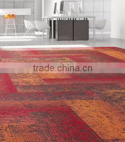 Easy to stick double tape nylon carpet tile