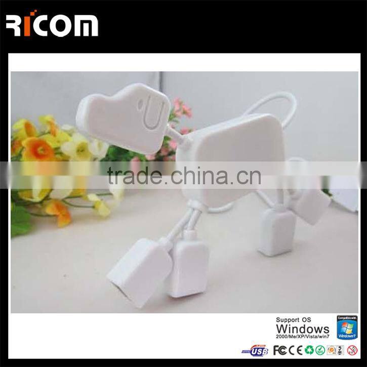 4 port usb dog hub 2.0