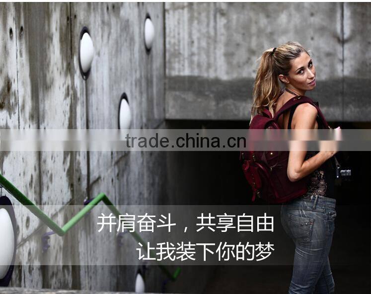 leather travel bag size S lady leather bag camera bag for photo bag