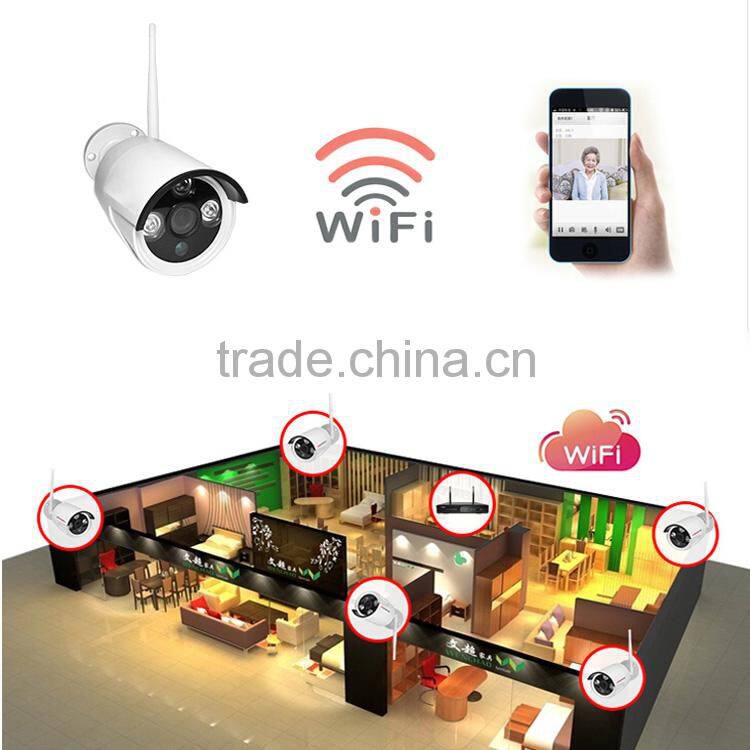 wifi ip camera wireless outdoor surveillance camera 8ch nvr wireless kit