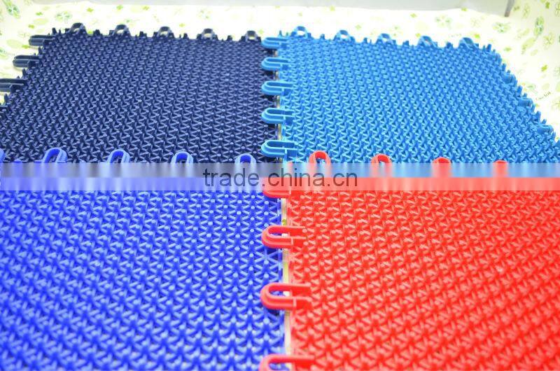 multipurpose floor tile, interlocking tile mats, suspended interlocking sports flooring for wholesale