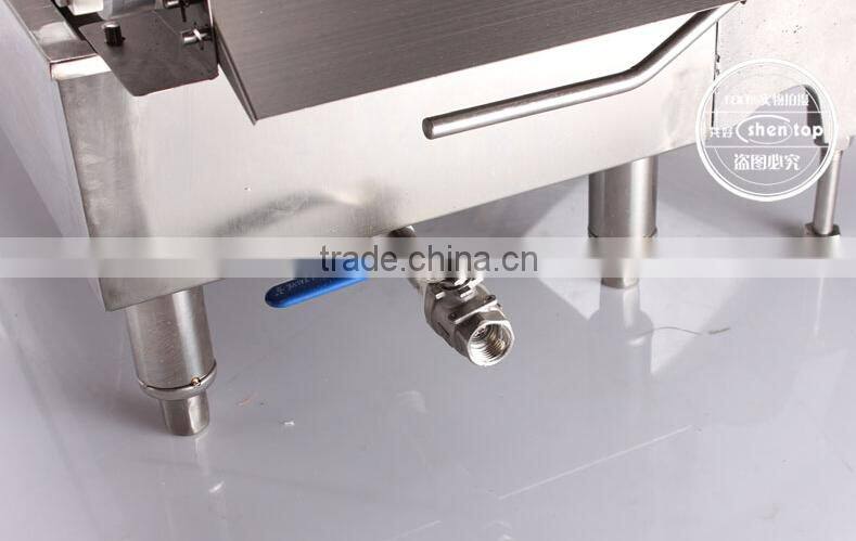 Shentop automatic donut fryer commercial electric industrial fryer 304 stainless steel STPJ-550R automatic donut fryer