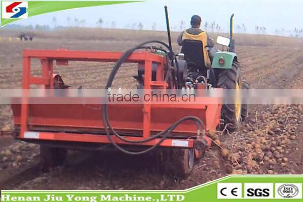 JIU YONG Best Quality Combined Potato Harvester with Self-loading System
