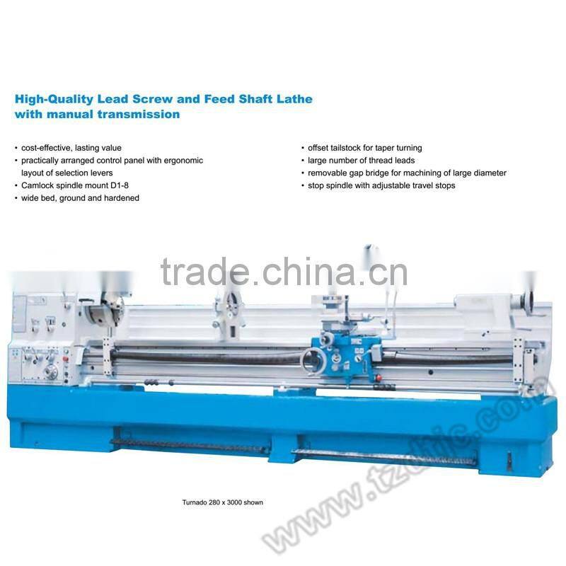 Turnado 280/2000 V Lead Screw and Feed Shaft Lathe